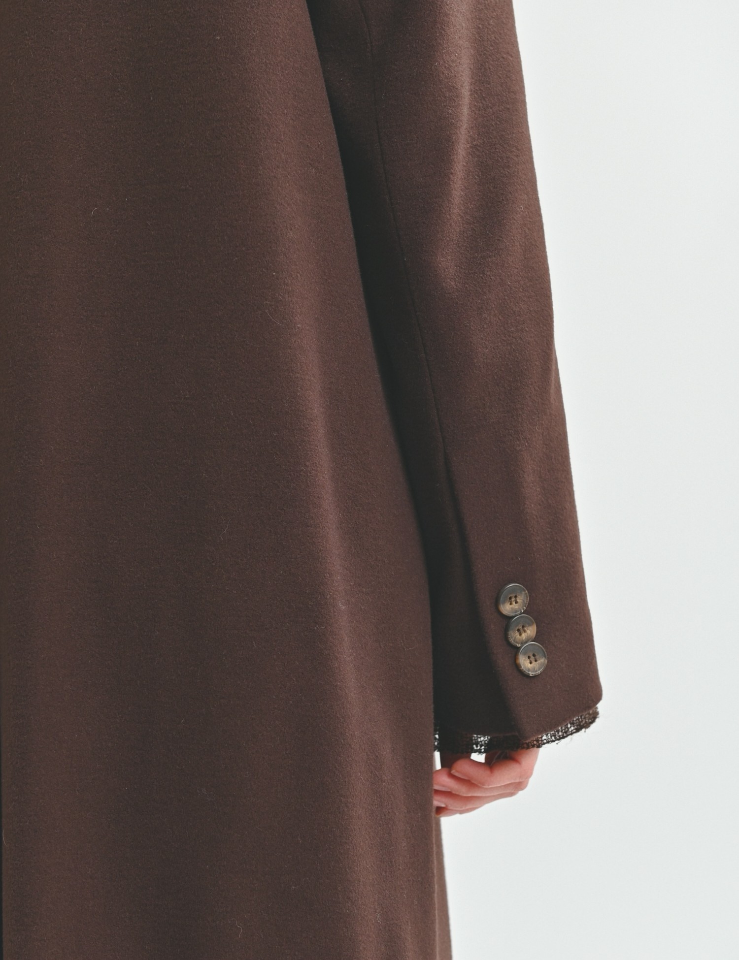 Картинка Пальто темно-коричневе